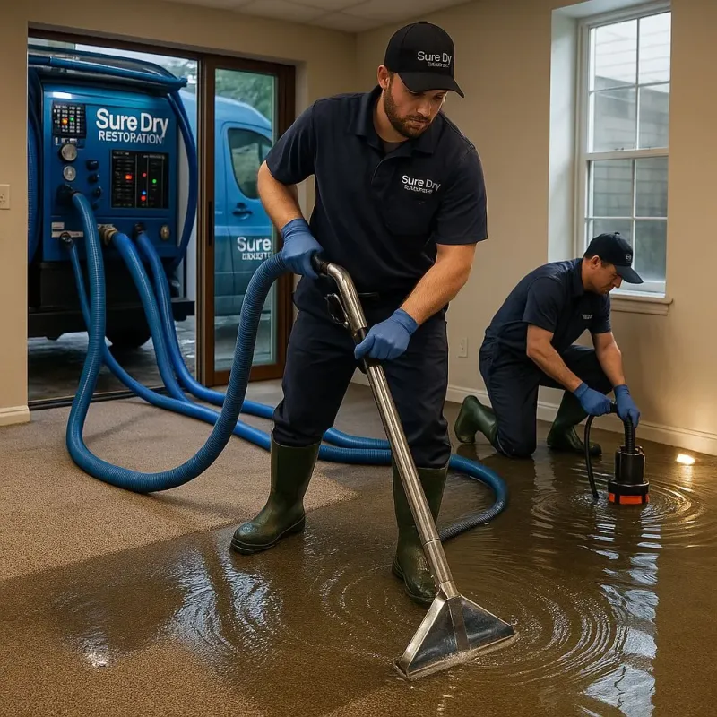 Water Extraction and Removal process in Iosco County, MI